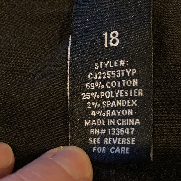 Size 18 Fashion Nova Black Button Fly Stretch High Rise Skinny Ankle Jeans - Picture 9 of 10